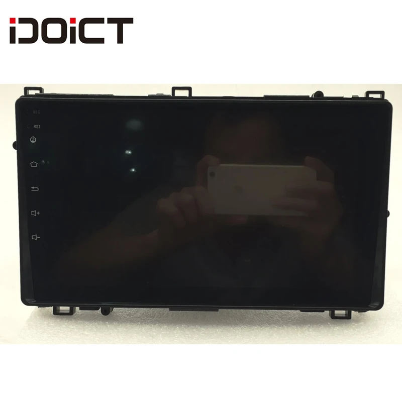 Автомобильный DVD плеер IDOICT Android 8 1 GPS навигация мультимедиа для Toyota Corolla Auris Radio 2015