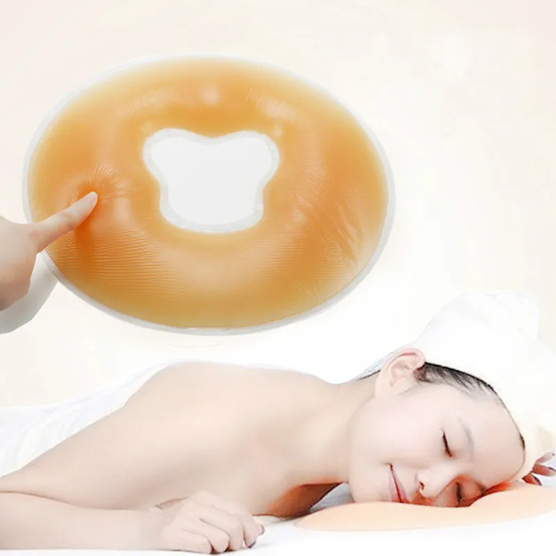 1 шт Мягкий силиконовый подушку спа Spa гель Подушечка для лица Уход за кожей