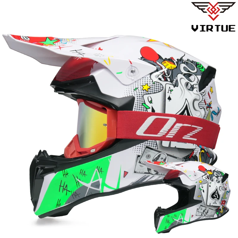 Women Men Helmets Universal off-road helmet Safe Comfortable Motocross Helmet Motorcycle Racing | Автомобили и мотоциклы
