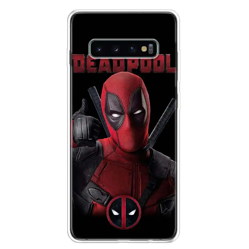 TW114-2 Забавный чехол для телефона Deadpool Dead Pool для samsung Galaxy S10+ Lite Note 10 9 8 S9 S8 J4 J6 J8 Plus S7 S6 - Цвет: TW114-2