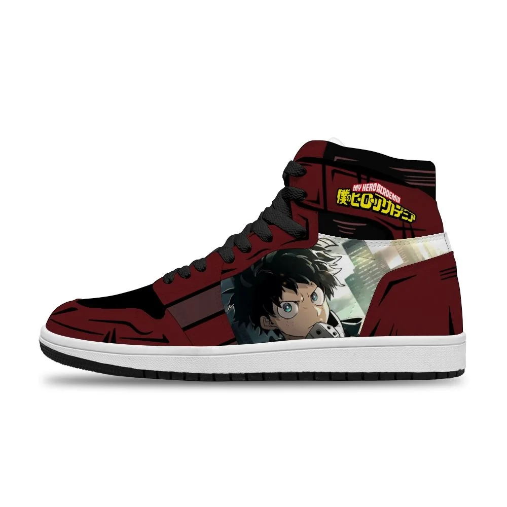 

Cartoon Anime My Hero Academia Hot Japanese Diy Handsome Running Non-Slip Casual Shoe For man Unisex trend sports Shoes