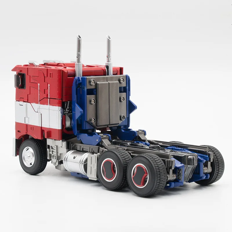 変圧器ls 13オプティマスプライムアクションフィギュア車モデルおもちゃls13金属部分グッズ変形ロボット子供のギフト 30 Off