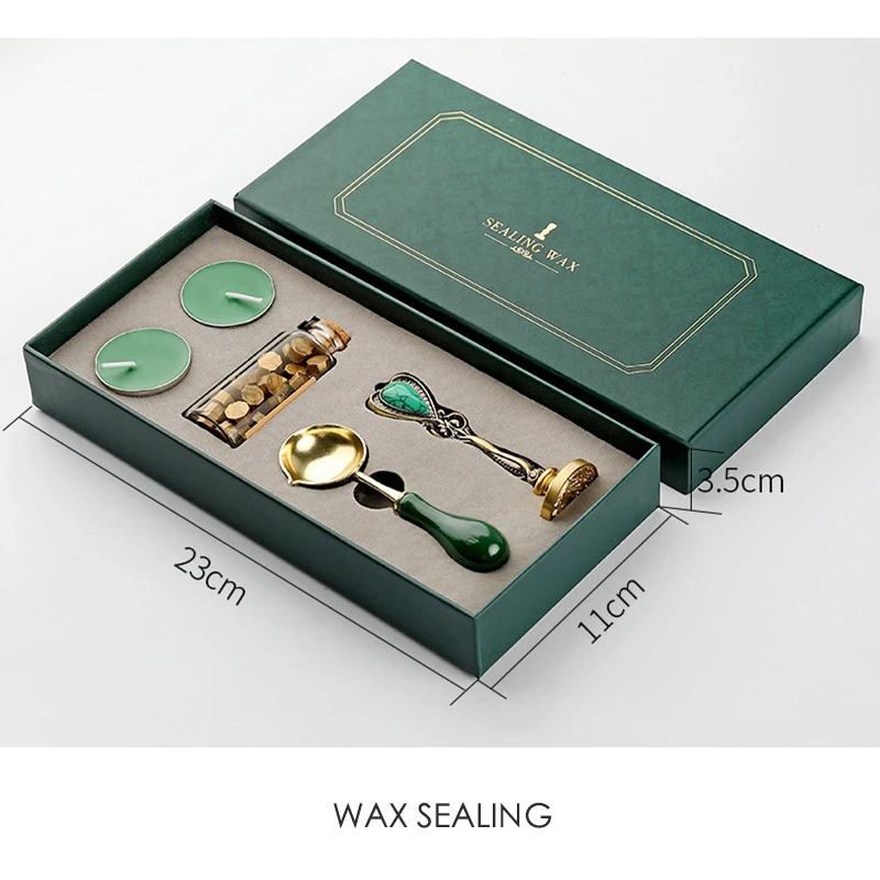 

Wax Seal Stamp Alphabet Letter Cartoon Retro Wood Stamp Kits Replace Copper head Hobby Tools Sets Post Decor Birthday Gifts