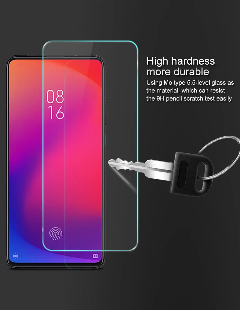 Для Xiaomi Redmi K20 K20 Pro 9T 9T Pro закалённое стекло IMAK прозрачная Взрывозащищенная защитная пленка для экрана телефона