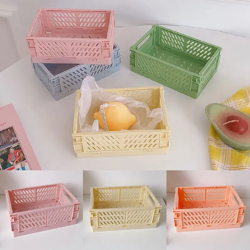 

1PC Plastic Desk Storage Box School Office Stationery Organizer