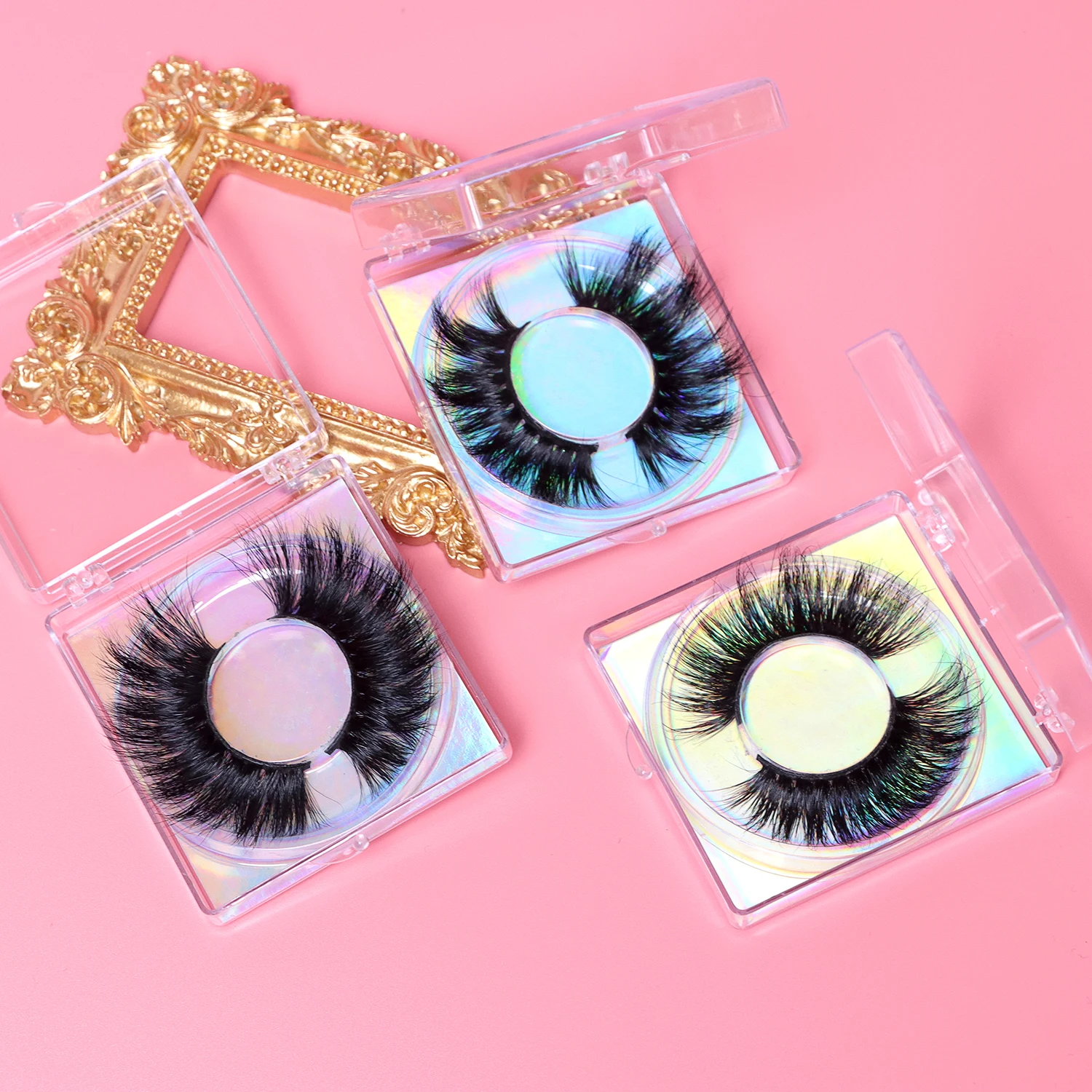 

3 Pairs/lot Celebrity Style Self-adhesive False Eyelashes Makeup High-grade Fiber Beauty Eyelash Extension