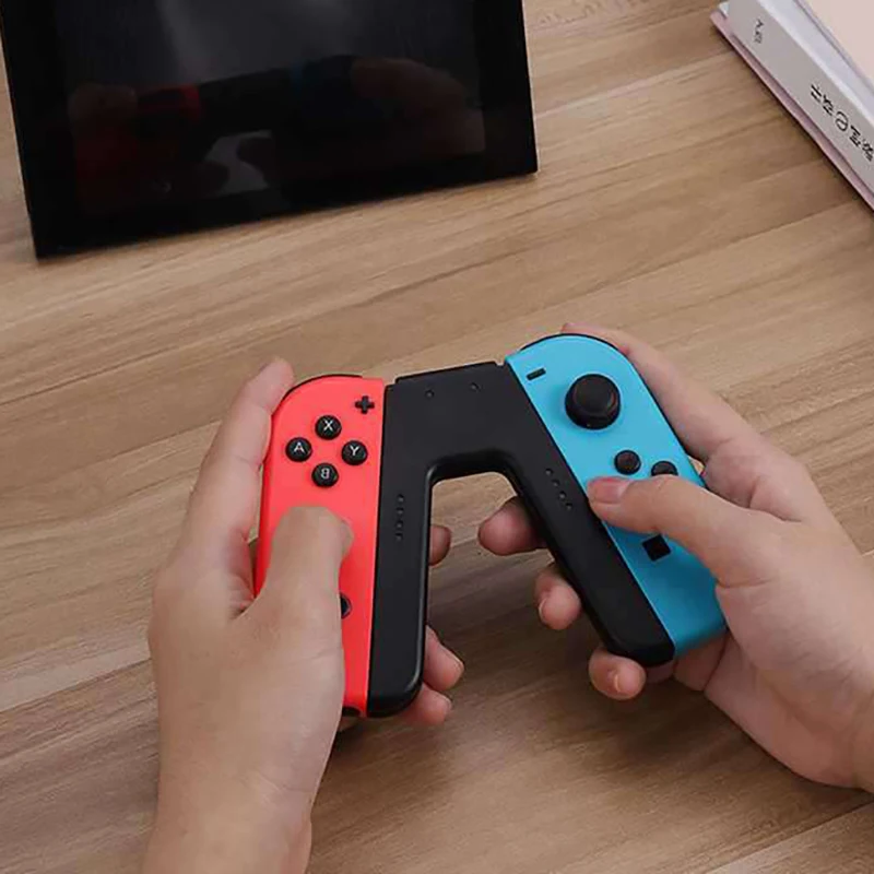

Док-станция для быстрой зарядки Nintendo Switch, 2021, джойстик Joy-con, держатель для геймпада Nintendo ручка переключателя