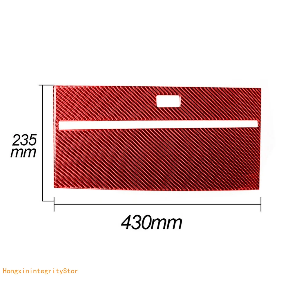 Красная отделка панели приборной из углеродного волокна для Dodge Journey 09