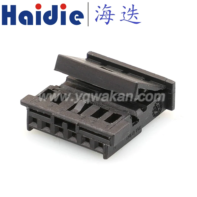 

2sets 6pin auto wiring harness plug cable electric plug connector 1394005-1