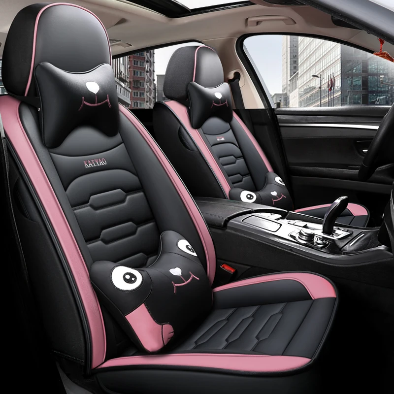 Чехлы для автокресел из искусственной кожи с полным покрытием Land rover freelander