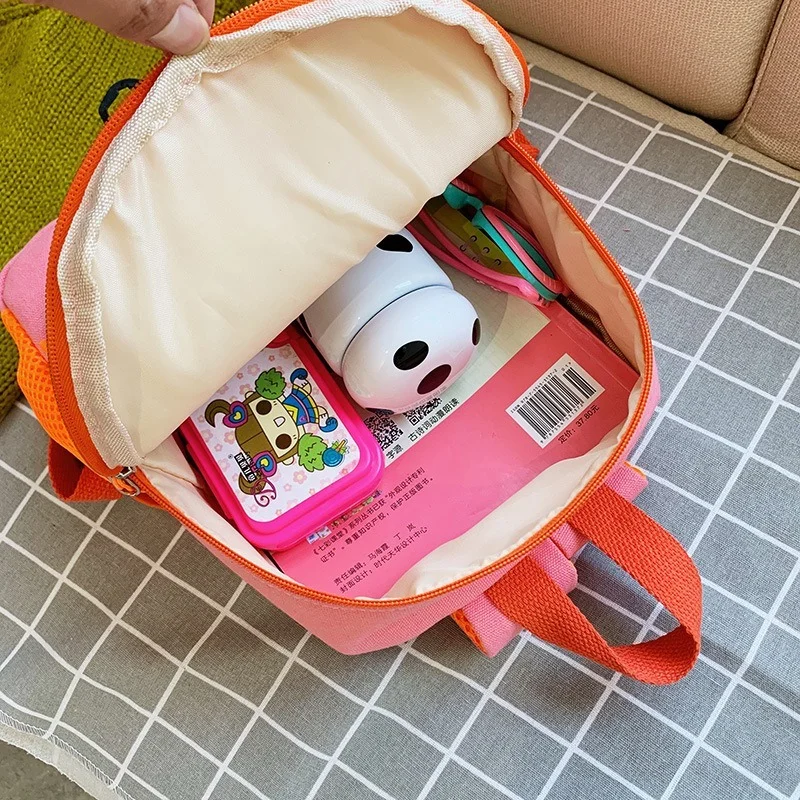 Kids Bags Children's Schoolbag Kindergarten Baby Backpack Boy 1-3-5 Years Old Small Class Cute Backpack Small Bag Girl Trend