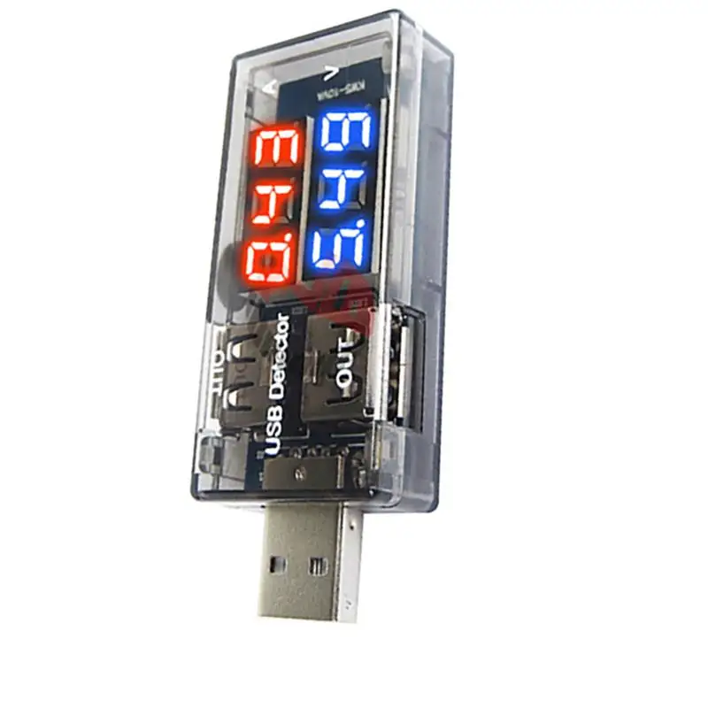 Светодиодный цифровой амперметр вольтметр для автомобиля мотоцикла детектор