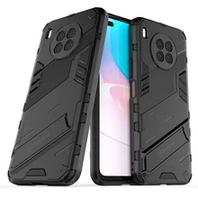Phone Holder Case For Honor 50 Lite Case Bumper Hard Anti-knock Armor Full Cover For Honor 50 Lite Case For Huawei Honor 50 Lite