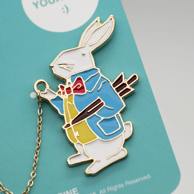 Металлические сумки для косплея Алиса в стране чудес виде кролика декоративные