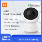 Умная камера IMILab A1, умная домашняя видеоняня, 1296P HD, умная двухсторонняя голосовая веб-камера, видеокамера 360  для Mi home