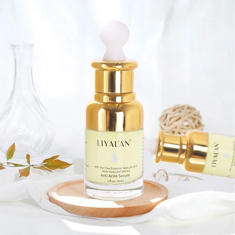 

Anti Acne Treatmenty Facial Serum Tea Tree Extract Repair Scar Removal Face Essence For Prone Skin Best 30ml