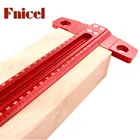 Т-образная линейная скрайбер из алюминиевого сплава, для деревообработки, перекрестное отверстие, разметочная линейка для маркировки, измерительные инструменты для точный измеритель