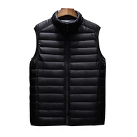 aiwetin mens jacket sleeveless vest winter fashion male cotton padded vest coats men stand collar thicken waistcoats clothing