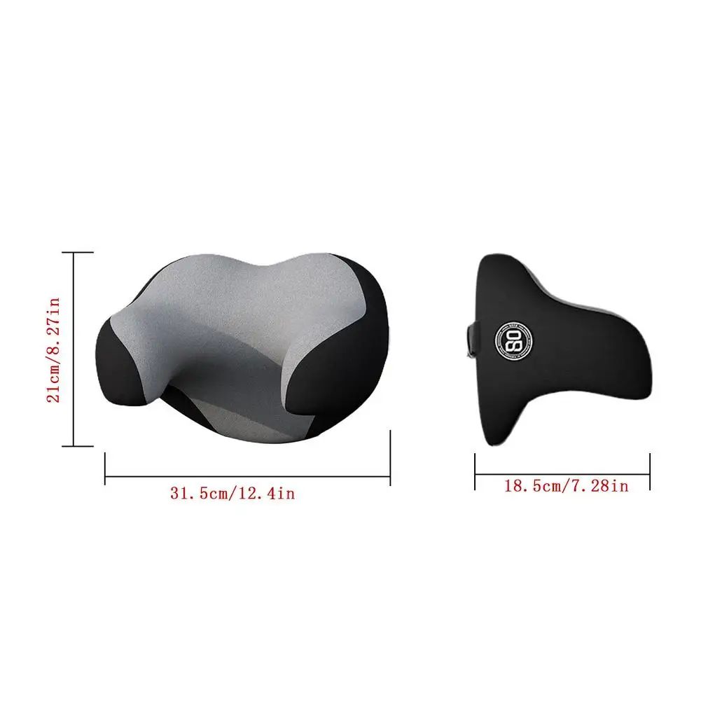 

Car Headrest Pillow Car Seat U-shaped Memory Foam Neck Pillows Detachable Head Neck Soft Cushion Pillow Head Support