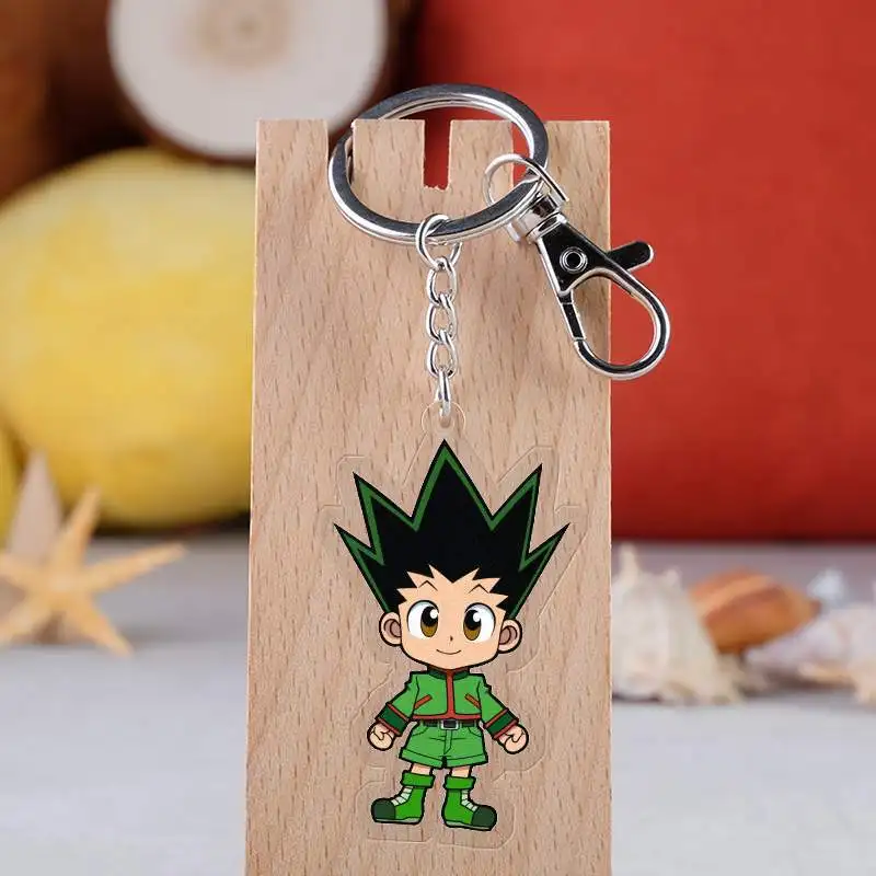 Аниме Hunter x Killua Zoldyck Gon Kurapika акриловая фигурка брелок украшение Коллекционная