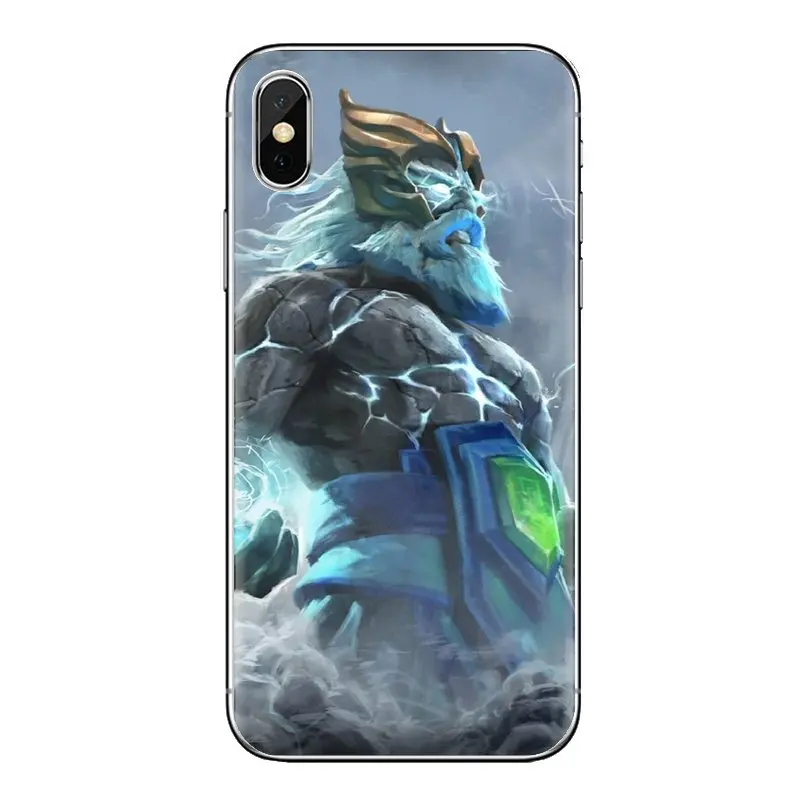 game dota 2 zeus For Samsung Galaxy S2 S3 S4 S5 MINI S6 S7 edge S8 S9 Plus Note 3 4 5 8 Coque Fundas TPU Transparent Skin Case |