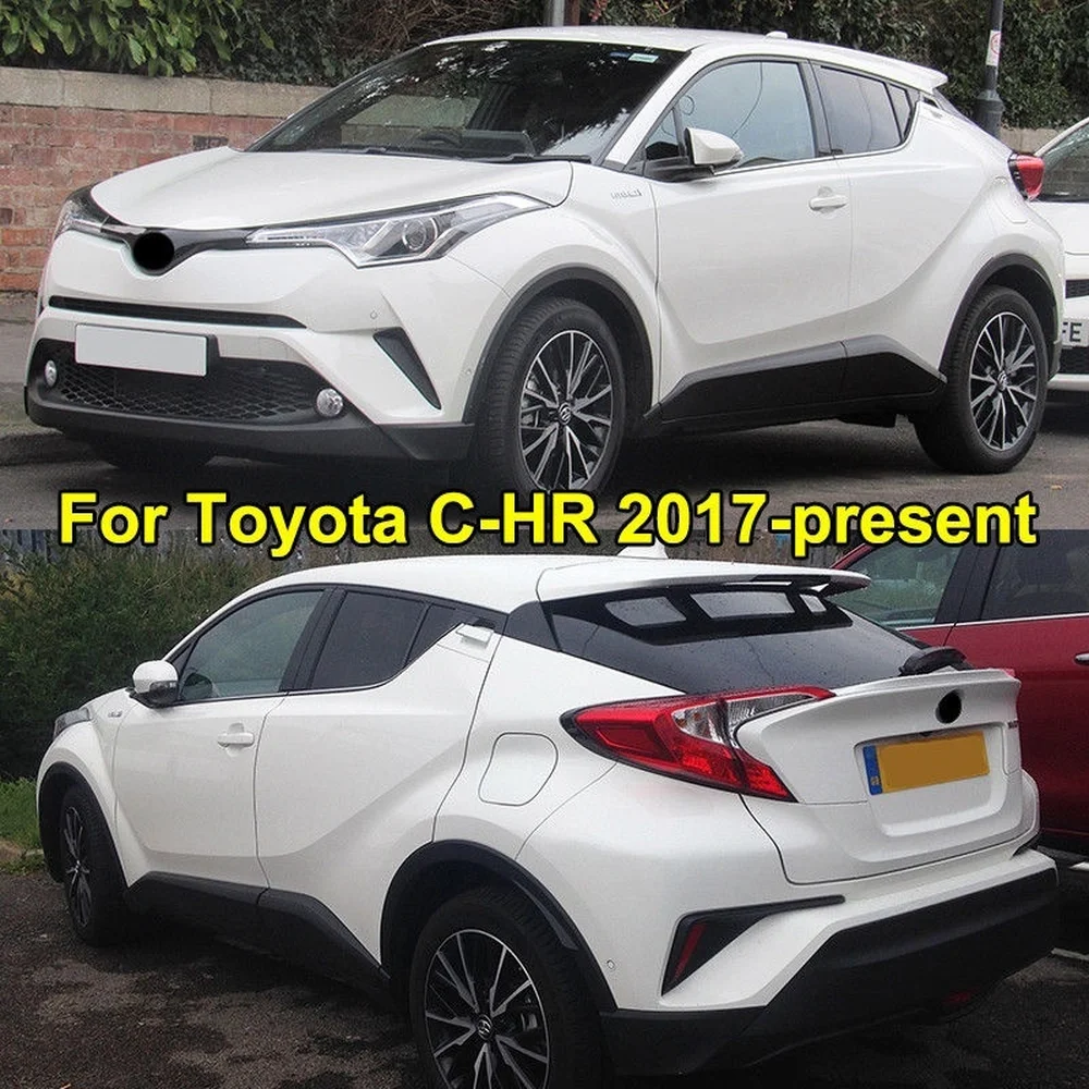 

For Toyota C-HR CHR 17-18 Chrome Interior Window A Pillar Cover Trim Decoration