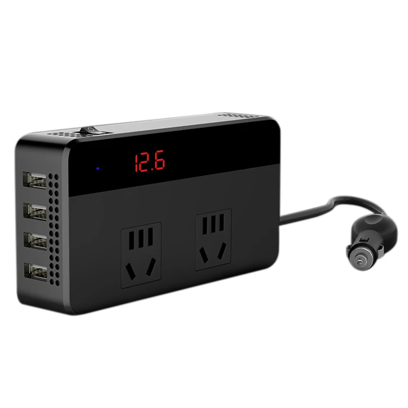 200 Вт автомобильный инвертор постоянного тока 12 В/24 В в переменный ток 110 В/220