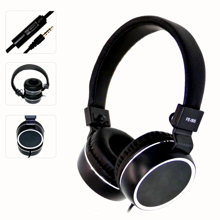 

FE005 Gaming Headset 3.5mm Wired Headset HD Surround Gaming Headphone With Noise Canceling Mic for PS4 PC Switch Gamer headphone