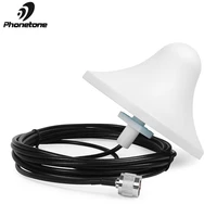 indoor ceiling antenna 8502500mhz 5dbi omni directional internal antenna with n male connector for signal booster with 5m cable