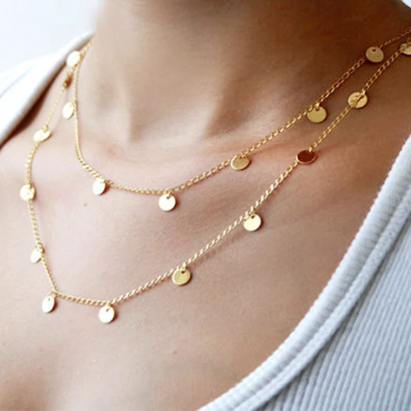 Фото Bohemia Long Necklace Jewelry Women Collares Gold Coin Necklace& Pendant For Bijoux Femme Collier Gift XL261 Украшения и Bohemia Long Necklace Jewelry Women Collares Gold Coin Necklace& Pendant For Bijoux Femme Collier Gift XL261 Украшения и
