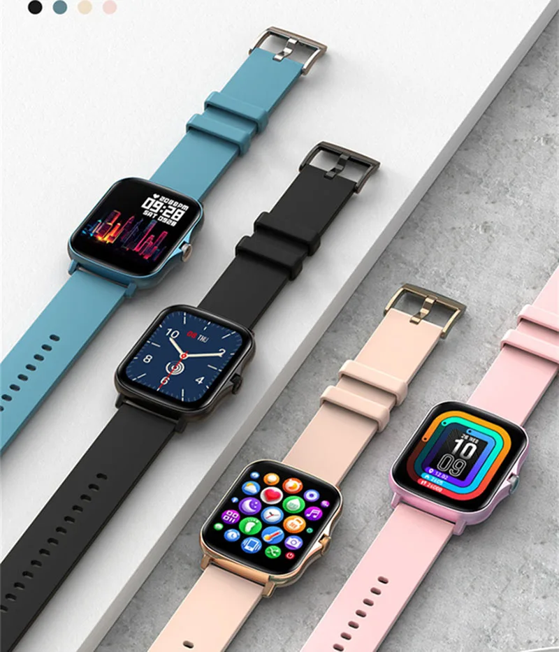 

WWOOR 2021 KT48 Smart Watch Women Men Sports Fitness Tracker Sleep Monitoring Smart Bracelet For IOS Android Reloj Inteligente