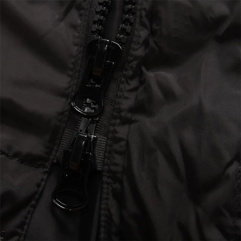 2020 Autumn Winter Black Men's Long Jacket Loose Parkas Men Warm Casual Parka Coat Long WaterProof Thickening Hat Jacket Parka