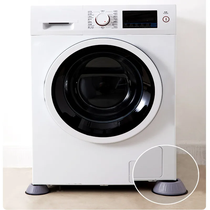 

8Pcs Universal Anti-Vibration Feet Pads Washing Machine Rubber Mat Anti-Vibration Pad Dryer Refrigerator Base Fixed Non-Slip Pad
