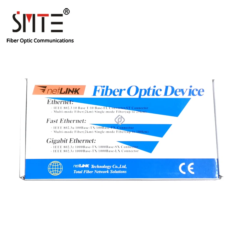 netLINK HTB-3100 A/B 25km SC 10/100M Single-mode Single Fiber Converter Electronic Media Converter