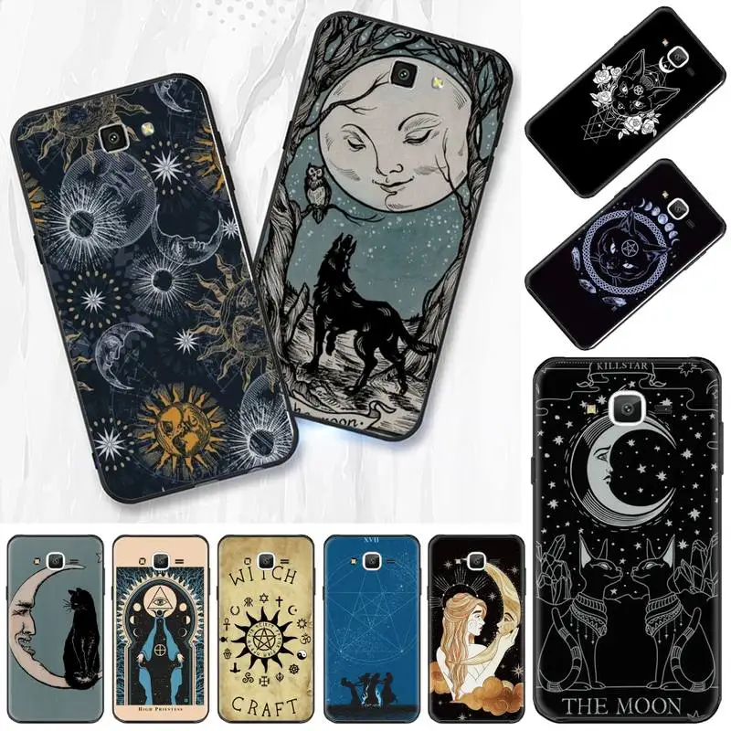 

12Witches moon Tarot Mystery totem Phone Case For Samsung Galaxy J2 J4 J5 J6 J7 J8 2016 2017 2018 Prime Pro plus Neo duo