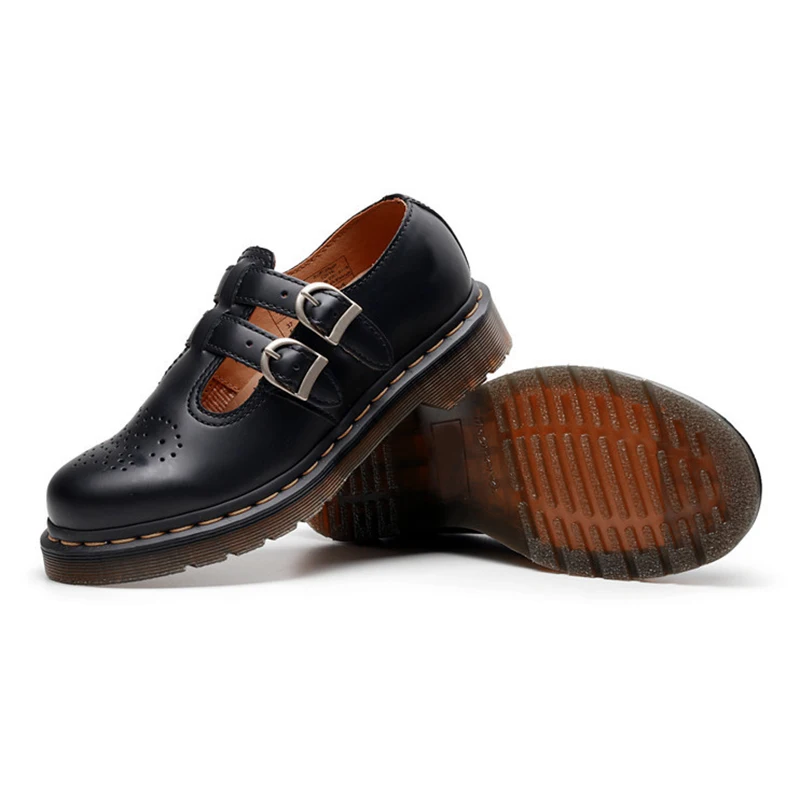 2021 новинка японский стиль женская обувь из натуральной кожи Туфли Мэри Джейн