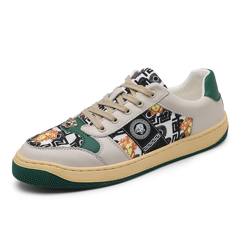 

Beautiful canvas shoes men's sports shoes spring casual shoes 2021 new fashion students beige sports shoes platform 38-44