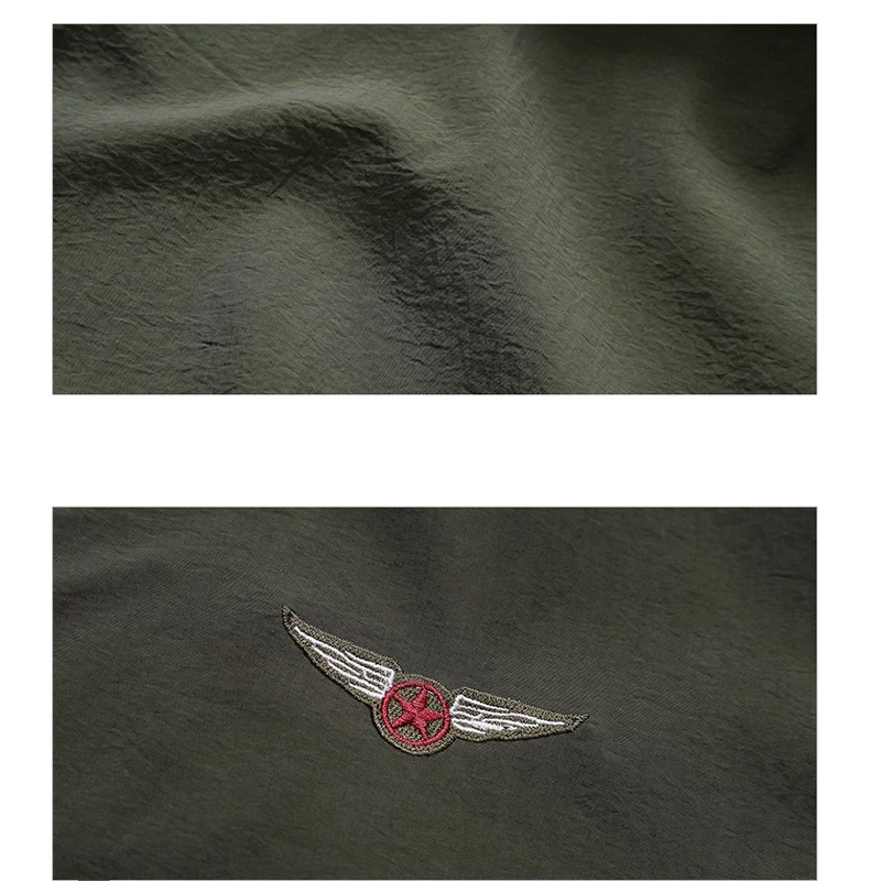 Мужская спортивная куртка Повседневная Свободная бейсбольная бомбер на молнии