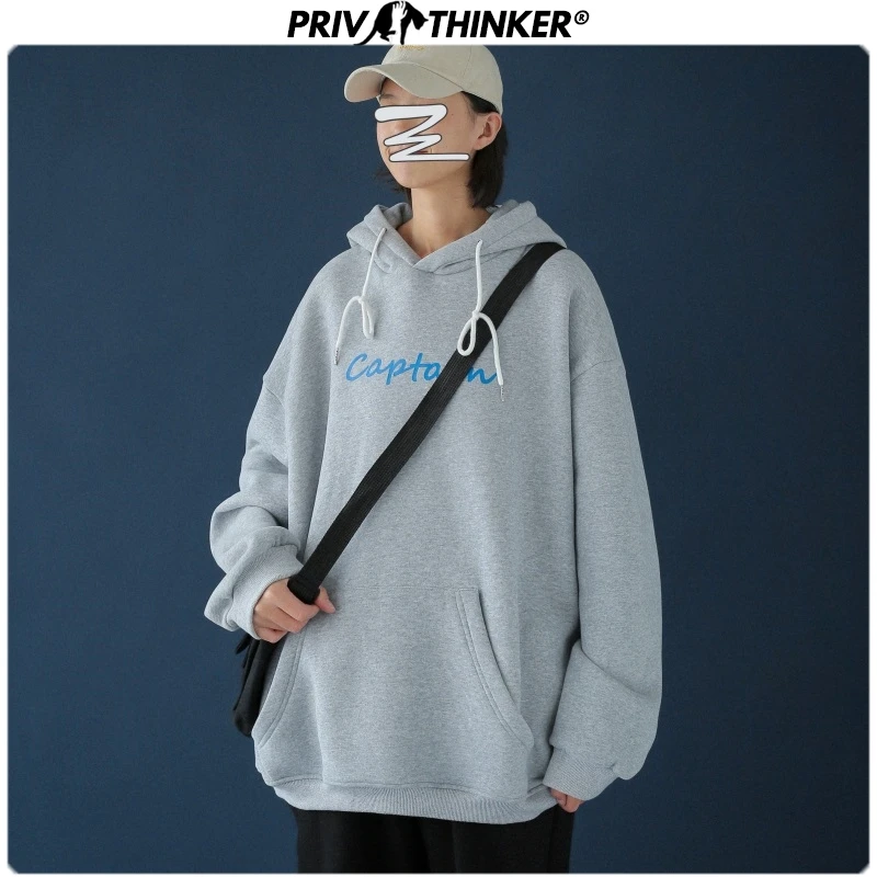 Privathinker женщины печатных осень зима утепленный пуховик с капюшоном Swetshirts женский