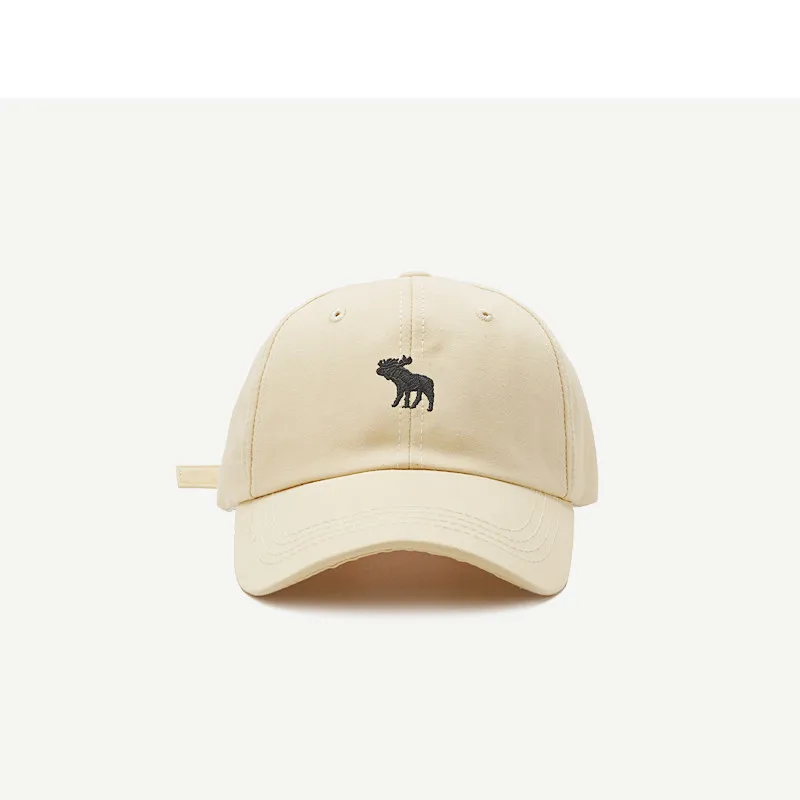 Бейсболка с вышивкой лося Снэпбэк Кепка в уличном стиле Спортивная хип-хоп
