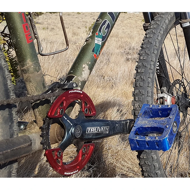 Цепь для горного велосипеда fouкурьера защитное крепление Направляющая цепи 30-40T