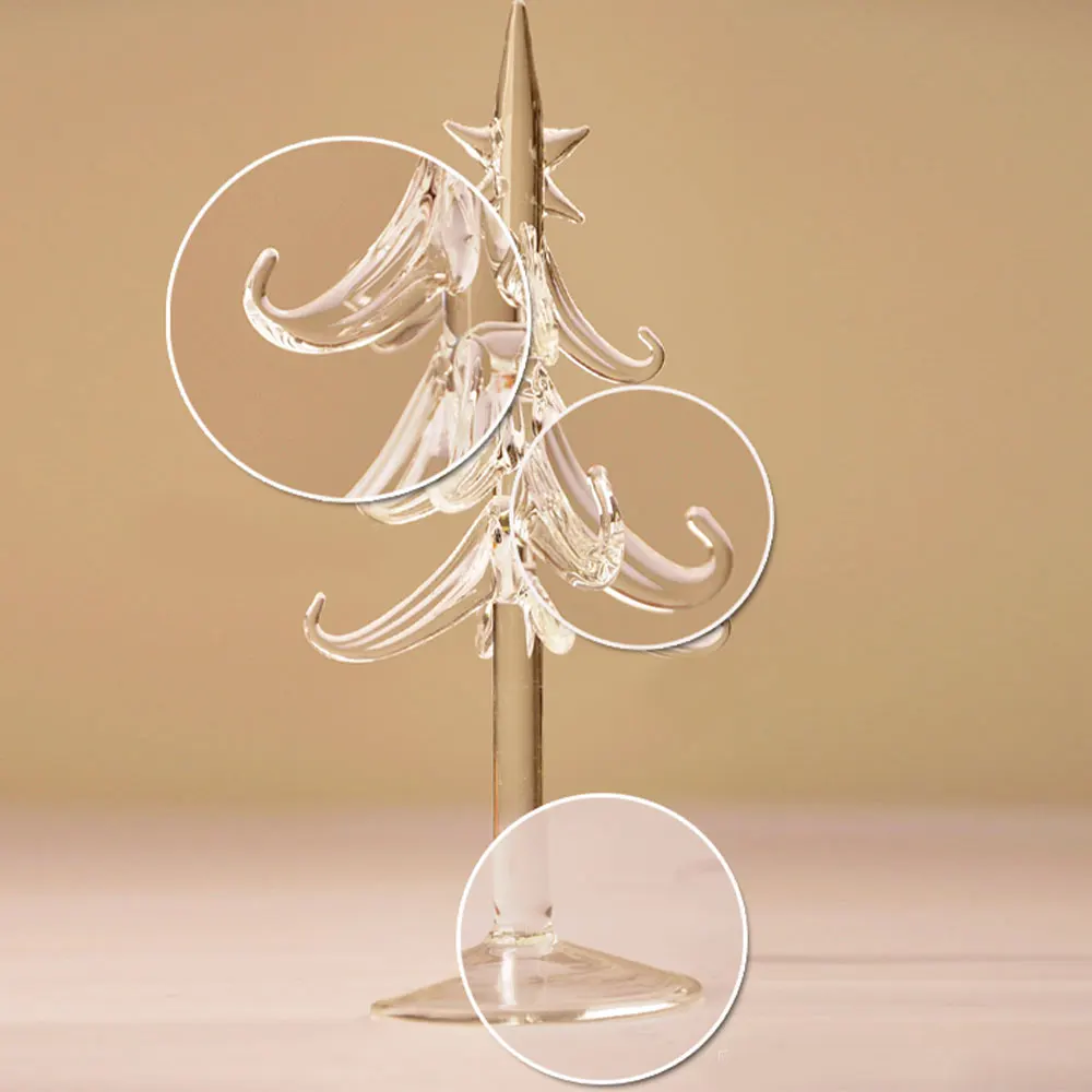 1 шт на заказ креативные стеклянные елочные украшения европейские Элегантные