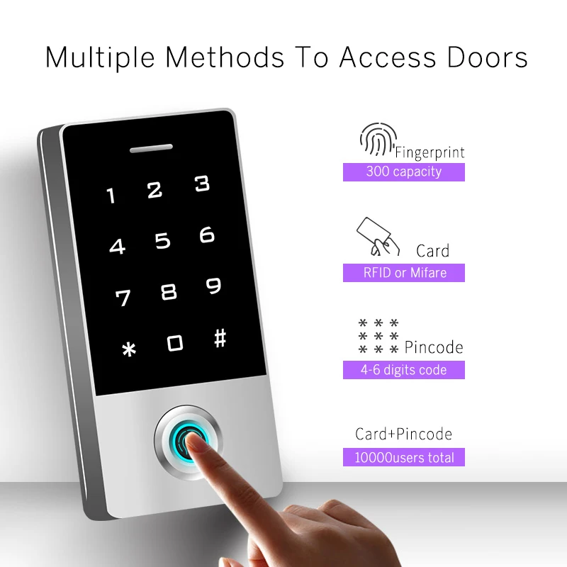 RFID автономный контроль доступа IP68 Водонепроницаемый сенсорный контроллер