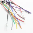 Силиконовый провод 24awg 50 метров, сверхгибкий Кабель 0, 2 мм2, высокотемпературный тестовый провод для штекера JST XH2.54 XH 2,54 мм 5557