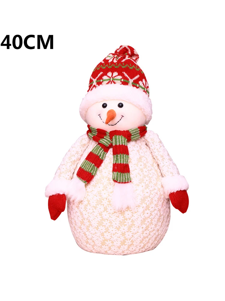 New Christmas Dolls Standing Posture Bear Snowman Doll Innovative Santa Decorations for Home Tree Decoration | Дом и сад