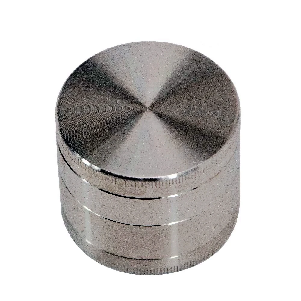 

HONEYPUFF Stainless Steel Herb Grinder 54MM Diamond Teeth Heavy Sturdy Metal Herbal Tobacco Herb Grinder With Pollen Catcher