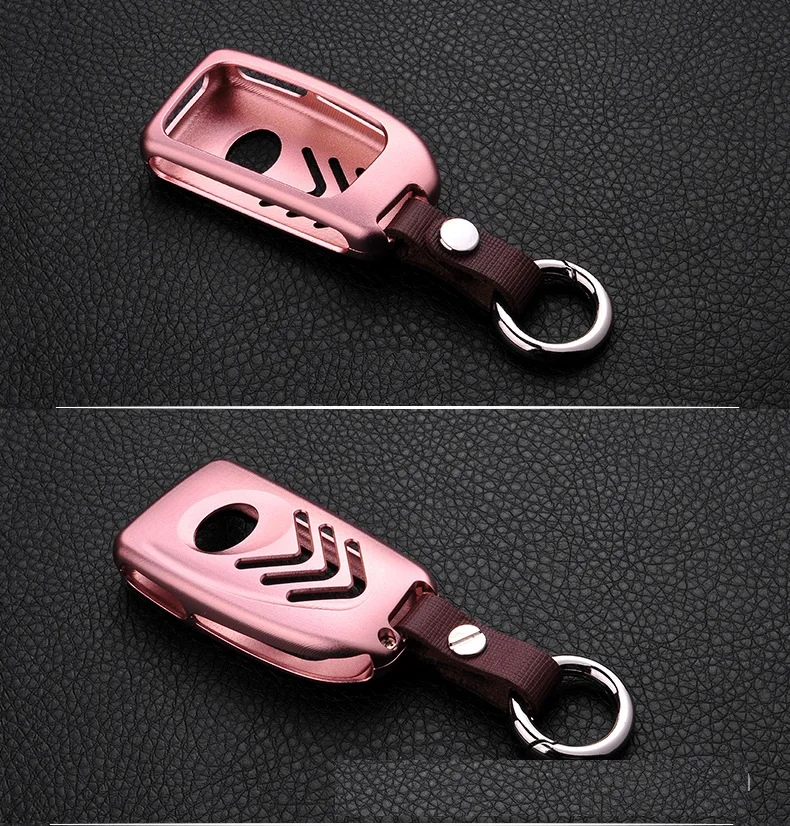 Чехол для автомобильного ключа из алюминиевого сплава защитный чехол держатель
