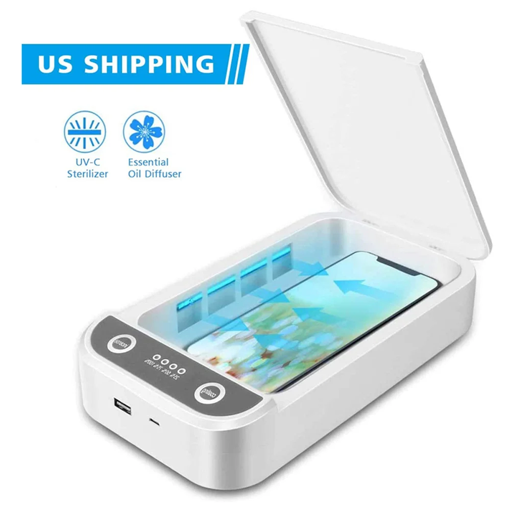 

UV Ultraviolet Cell Phone Box Case Cleaner for Smartphones Jewelry Watch SP99