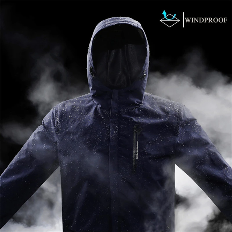 Мужская походная куртка на весну и лето уличная Водонепроницаемая микро
