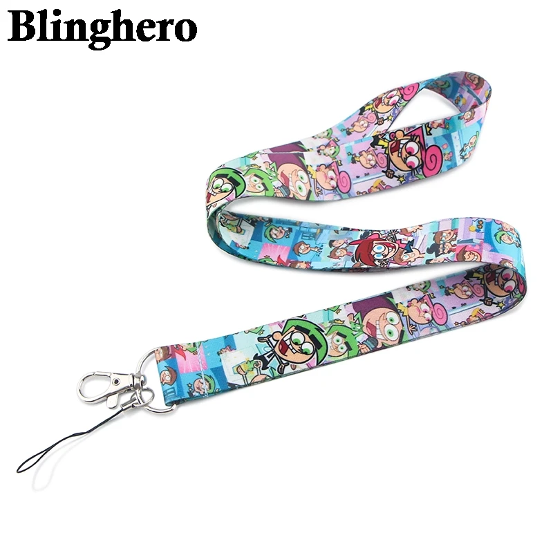 

CA1061 Lanyard Cute Cartoon Keychain Lanyards Neck Straps Lanyard for Key ID Card Pass Gym USB Phone Lanyard DIY Hanging Rope